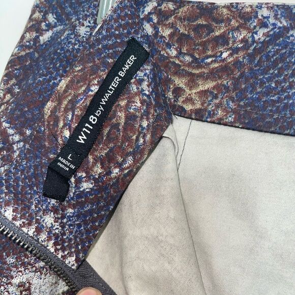 W118 By Walter Baker Women’s Snakeskin Print Pencil Skirt Size Large - Picture 6 of 7